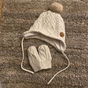 H&M Fleece-lined hat & mitten set